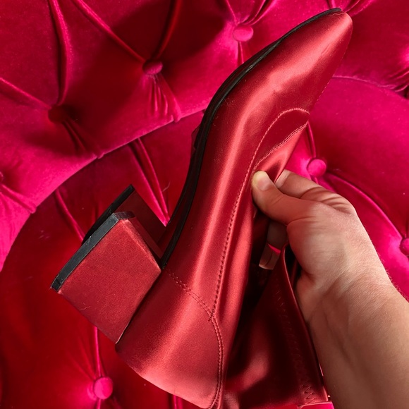 ❤️Red ankle boots❤️ - Picture 3 of 5